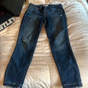 Madewell 10 inch High Rise Denim Jeans